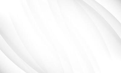 Abstract wave white and gray gradient geometric background. With space for concept design Technology and modern.