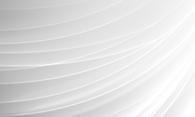 Obraz premium White and gray curve line gradient abstract background. for concept modern design with business technology.