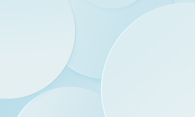 Circles white gray and blue texture background. Simple modern design use for template cover business concept.