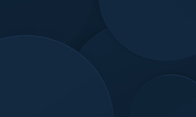 Circles navy blue texture background. Simple modern design use for template cover business concept.