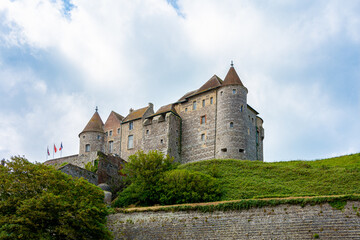 Fototapeta na wymiar Château de Dieppe, France