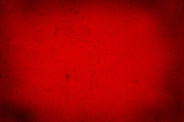 Red rough wall