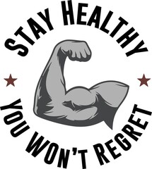 Stay healthy logo