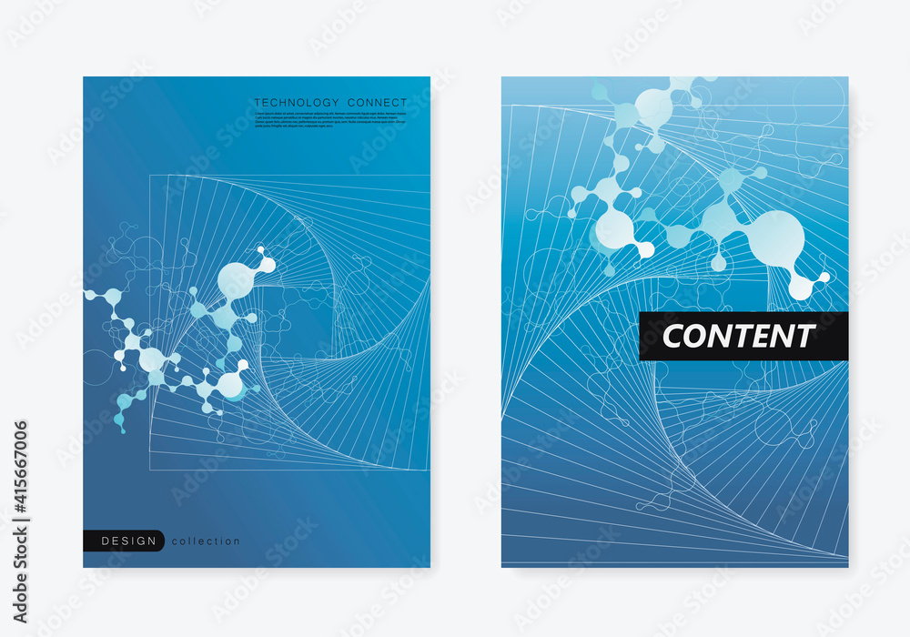 Aufkleber Trendy connect, great design for any purposes. Vector creative art. Isolated vector illustration. Simple vector web banner. Abstract circle art background. Web, graphic, banner. Business design