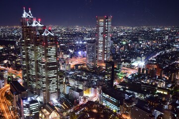 Fototapeta premium 東京 夜景展望