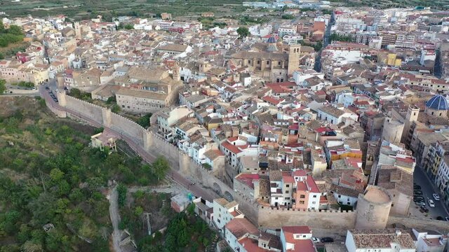 View over the city of Segorbe. Province of Valencia. Spain