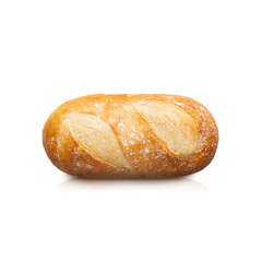 Loaf baked bread
