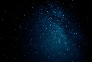 Fototapeta na wymiar Night sky with stars. Dark night sky.