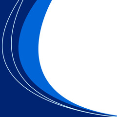 abstract blue wave background
