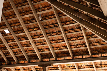 【屋根】屋根裏のパターン素材【背景】