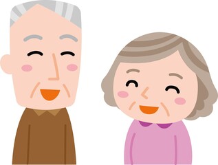 にっこり老夫婦２
