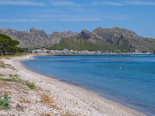 Obraz premium Pollensa Beach, Mallorca