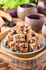 Peanut brittle is a popular snacks in Taiwan  