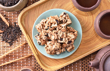 Peanut brittle is a popular snacks in Taiwan  