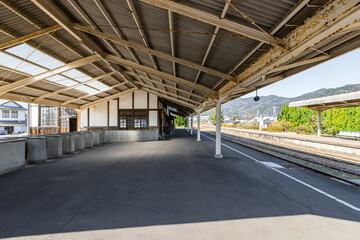 国指定重要文化財旧国鉄大社駅　島根県出雲市