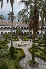 Courtyard at the Church and Monastery of St. Francis (Iglesia y Monasterio de San Francisco), Plaza...