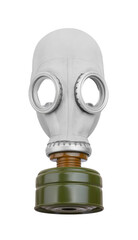 Gas Mask on white background