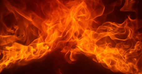 Fire texture. Flame background. Abstract flames. Burning concept.