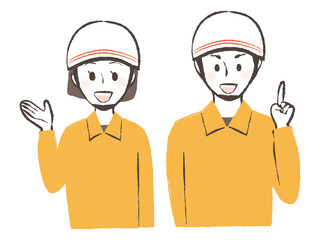 illustration of disaster rescue team