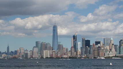 Fototapeta na wymiar Manhattan, New York, NYC, New York City, Skyline