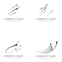 Obraz premium Star icon Template vector illustration design