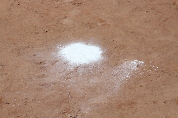 close up of sand