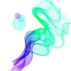 Creative abstract gradient pattern