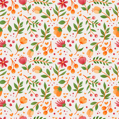 Creative flowers vector