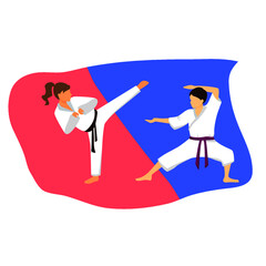 Taekwondo vector