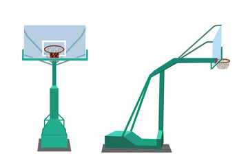 Basketball box vector