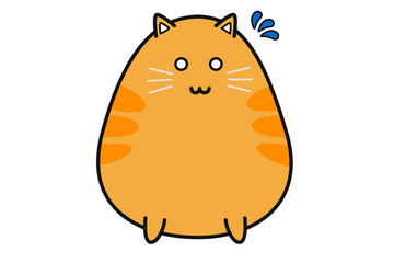 Cute cat vector