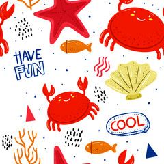 Seaside vacation vector
