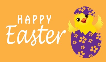 Happy Easter Chick
