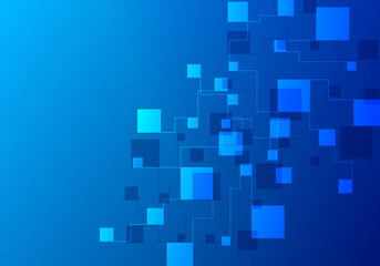 Vector abstract design  technology network connect medical background.