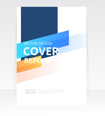 Vector abstract design Cover Report Brochure Flyer Banner template.