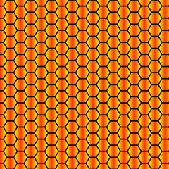  honey Hexagon background - Vector Design