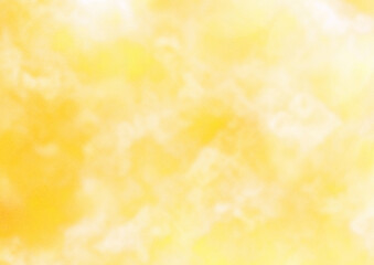 幻想的な空　水彩風背景素材（金色）