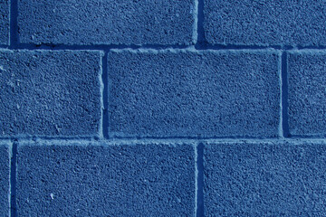 blue brick walls.the texture of the facing brick as a background