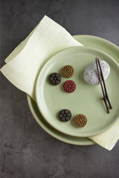 Korean traditional sweets, Hangwa (Dasik)