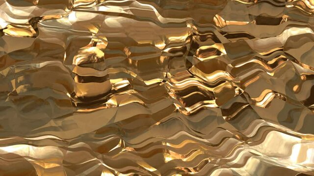 abstract gold liquid. Golden wave background. Gold background. Gold texture. Lava, nougat, caramel, amber, honey, oil.