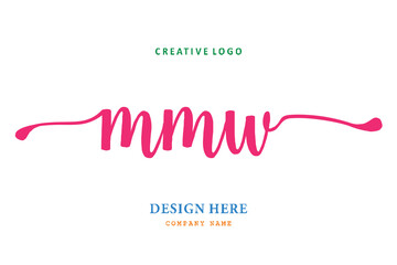MMW lettering logo is simple, easy to understand and authoritative