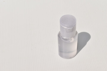 alcohol sanitizer hand gel for cleaning hygiene protection coronavirus or antibacterial