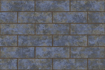 Obraz premium concrete brick tile design
