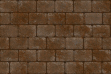 old stone brick tile