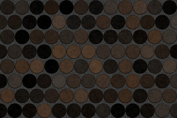 color dot floor and interior tile