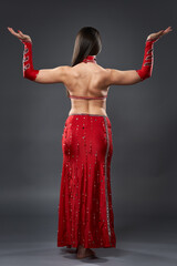 Arabic lady belly dancer