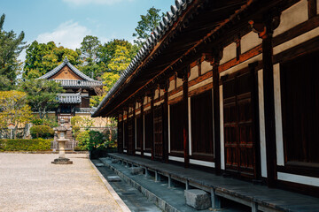 Toshodaiji temple at spring in Nara, Japan