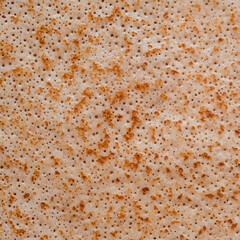 Crepe and pancake texture pattern background