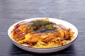 広島お好み焼き　そば入り肉玉