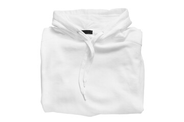 Folded hoody isolated